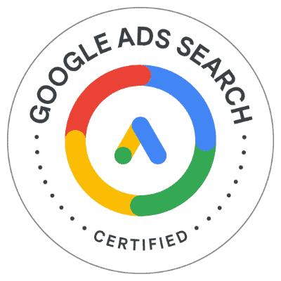 Google Ads Search Certified badge